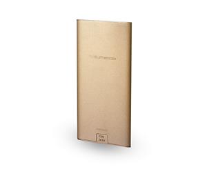 PowerLogic TZLA Slim 5000 Power Bank - Gold