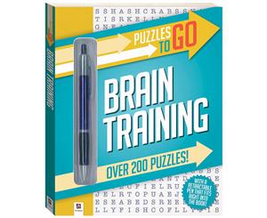 Puzzles To Go Brain Training Activity Book