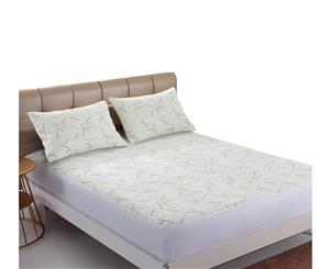 Queen Bed Size - Nature Basics Bamboo Waterproof Mattress Protector