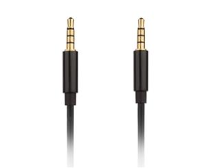 REYTID Replacement Audio Cable Compatible with Sony MDR-NC50 HDR-MV1 NC500D2 MDR-1R MDR-10R Headphones - Black