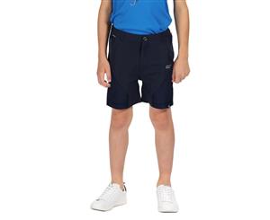 Regatta Boys & Girls Sorcer Mountain Water Repellent Shorts - Navy/Navy