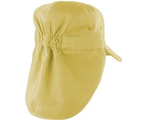 Result Headwear Kids/Childrens Unisex Folding Legionnaire Hat / Cap (Yellow) - BC1007