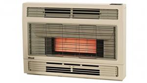 Rinnai Spectrum Space Natural Gas Heater Inbuilt - Beige