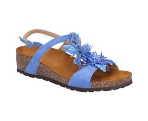 Riva Womens/Ladies Java Buckled Sling Back Sandal (Blue) - FS6302