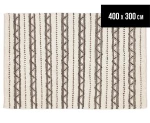 Rug Culture 400x300cm Everest 1640 Modern Rug - Ivory