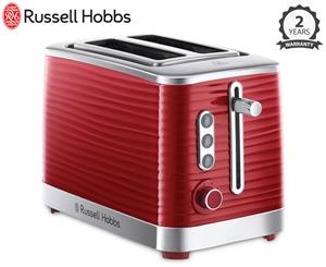 Russell Hobbs Inspire 2-Slice Toaster - Red