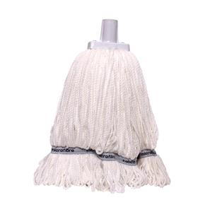 Sabco Professional 350g White Premium Grade Microfibre Loop Mop Head