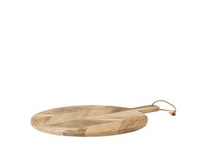 Salisbury & Co Parquetry Round Paddle Serving Board 40cm