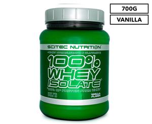 Scitec 100% Whey Protein Isolate Vanilla 700g