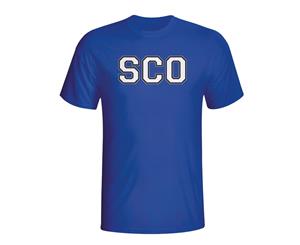 Scotland Country Iso T-shirt (blue)