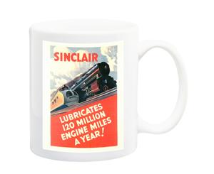 Sinclair Oil 1930 Art Deco Mug - 11 Fluid Oz