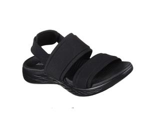 Skechers Womens/Ladies On-The-Go 600 Foxy Leather Sandal (Black) - FS6204