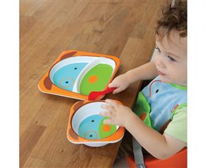 Skip Hop Zoo Tableware Melamine Kids Bowl Plate Set Dog