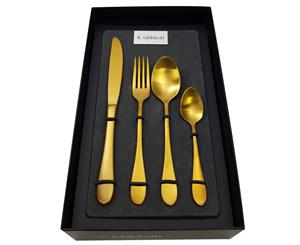 Soho Cutlery 24 Piece Boxed Set - Gold