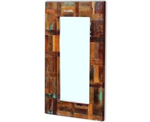 Solid Reclaimed Wood Mirror Bedroom Hall Makeup Beauty Tool Decor