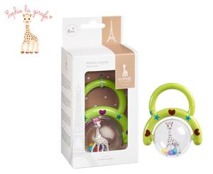 Sophie The Giraffe Hand Rattle - Green