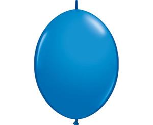 Standard Dark Blue Quick Link Latex Balloons