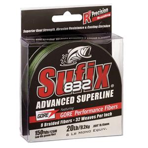 Sufix 832 Braid Line 300yds Green