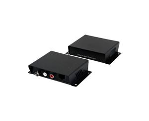 TTP111AV-K BNC Video& Audio Cat5 Extender Balun Video and Stereo Audio Transmission Over One Cat5 Cable BNC VIDEO& AUDIO CAT5 EXTENDER