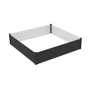 The Organic Garden Co 2.0 x 2.0 x 0.41m Raised Garden Bed - Monument