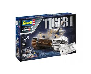 Tiger I Ausf.E (Gift Set) 135 Scale Level 5 75th Anniversary Revell Model Kit