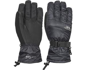 Trespass Womens/Ladies Embray Waterproof Breathable Padded Gloves - Black