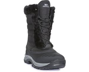 Trespass Womens/Ladies Stalgmite II Waterproof Warm Winter Snow Boots - Black