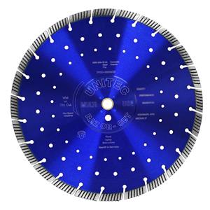 Unitec 400mm Segmented Diamond Blade for General Purpose Cutting - RAZORCUT