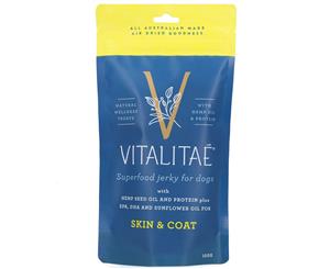 Vitalitae Skin & Coat Superfood Jerky For Dogs 150g