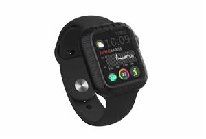 WIWU Ultra-Thin PC Plated Bumper Anti-Scratch Full Cover for Apple Watch-Black