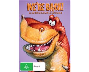 Were Back A Dinosaurs Story DVD Region 4