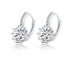 White Gold Women's Earring - YIE083