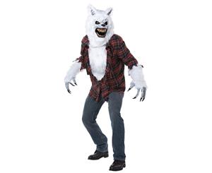 White Lycan Werewolf Adult Costume