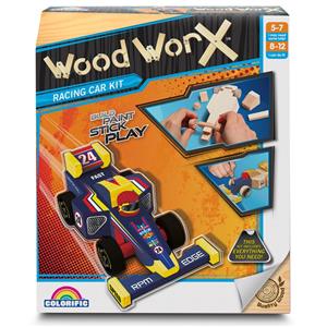 Wood WorX 270 x 230 x 50mm Impulse Racing Car
