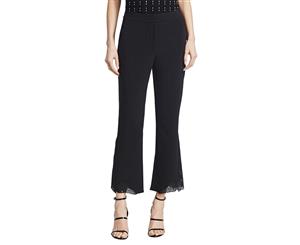Yigal Azrouel Guipure Lace Flared Trousers
