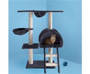 i.Pet Cat Tree Trees Scratching Post Scratcher Tower Condo House Furniture Wood 100cm Feline