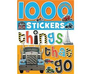 1000 Stickers  Things That Go