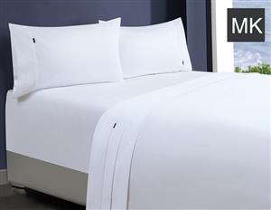 1000TC Mega King Sheet Set in White Egyptian Cotton