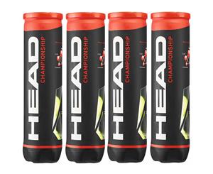 16pc Head Championship Tennis Balls Tube/Can/Case f/ Tournament/Club/Training