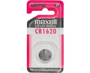 1PK Maxell CR1620 3V 80mah Lithium Battery Button Cell/Coin for Calculator