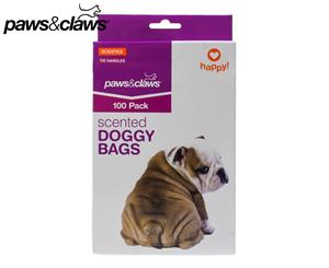 2 x Paws & Claws Scented Doggy Bags 100pk