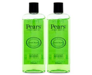 2 x Pears Body Wash Lemon Flower Extract 250mL