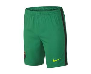 2016-2017 Barcelona Home Nike Goalkeeper Shorts (Lucid Green) - Kids