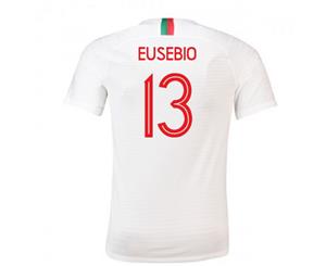 2018-2019 Portugal Away Nike Football Shirt (Eusebio 13)