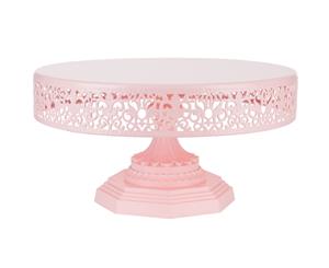 30 cm (12-inch) Metal Cake Stand | Pink | Isabelle Collection