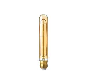 4 Watt Medium Tube Amber Dimmable LED Filament Bulb (E27)