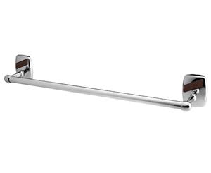 460mm Modern Chrome Plated Zamak Wall Mounted Bath Rack Single Towel Bar Hanger