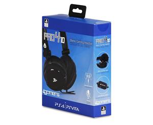 4Gamers Stereo Gaming Headset Dual Format PS4 & PS Vita