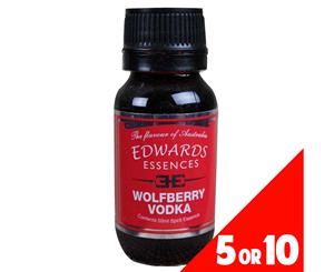 5 or 10 Pack Spirit Essence Flavour WOLFBERRY VODKA 50ml Edwards Essence