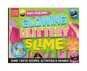 Activity Station Make Your Own Glowing Glittery Slime Activity Set